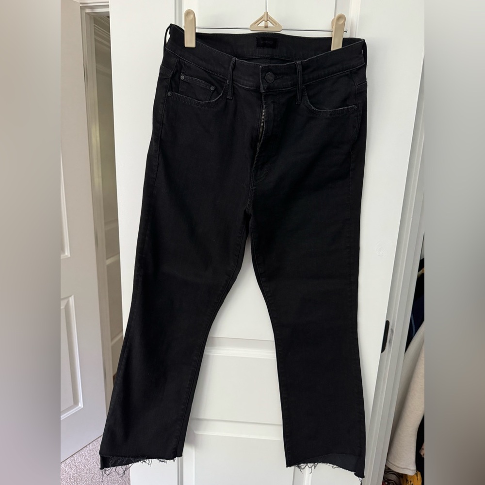 MOTHER Black Flare Women's Jeans